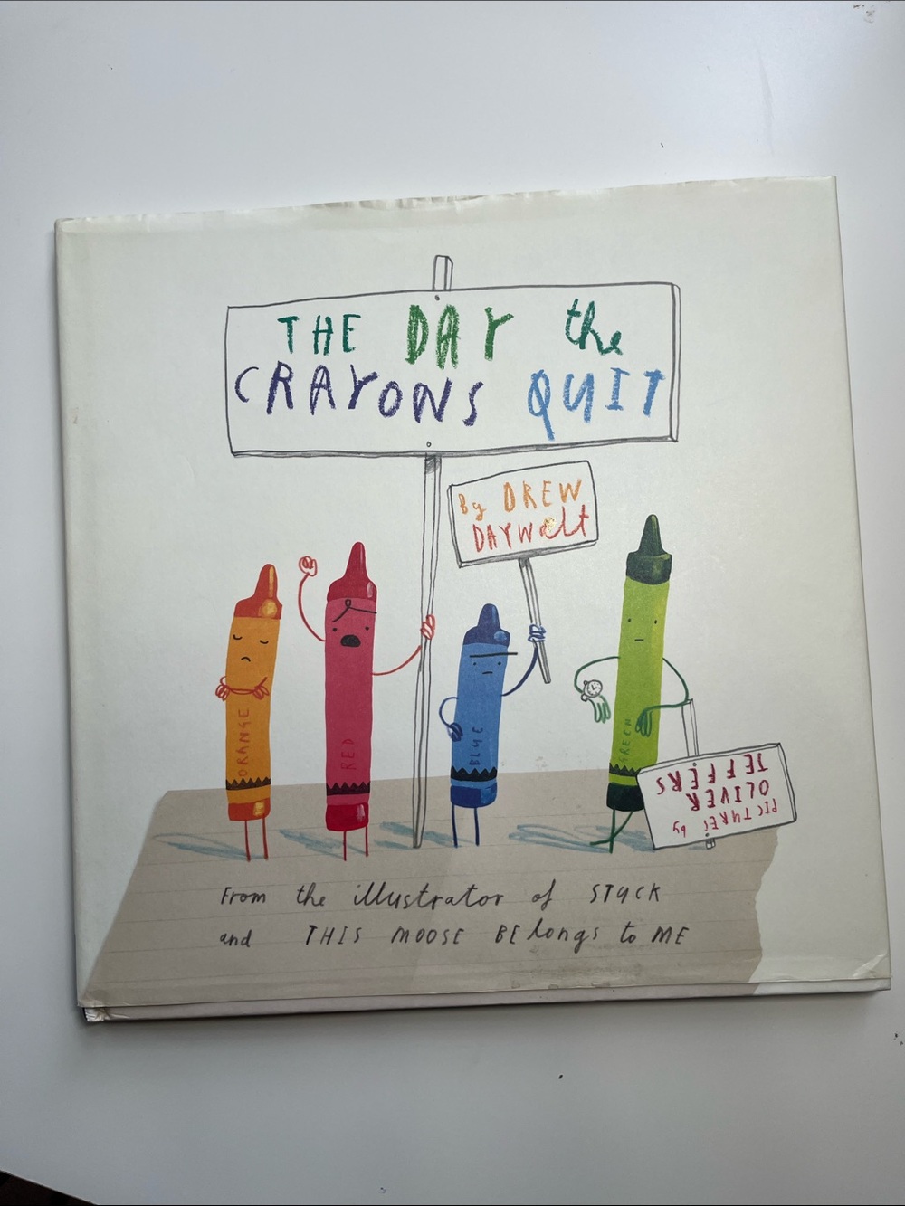The day crayons quit children’s book